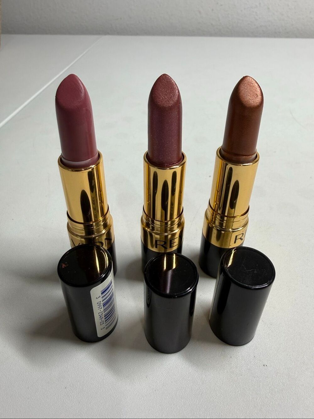 Revlon Super Lustrous Lipstick Set Of 3 Shades 105 463 Limited Edition See Notes